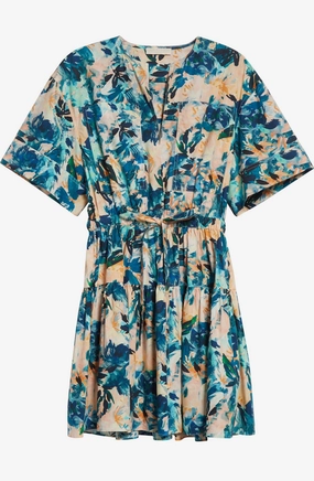 Youthful Feel Comfortable fit Ulla Johnson Nadira Dress Delphinium