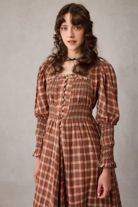 AbrasionResistant Surface Jasmine 21 |smocking linen dress