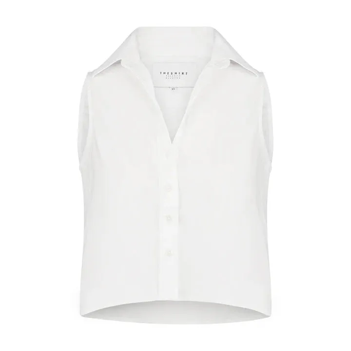 FlexibleSole HeatRegulating The Shirt The Boxy Cropped Sleeveless Shirt