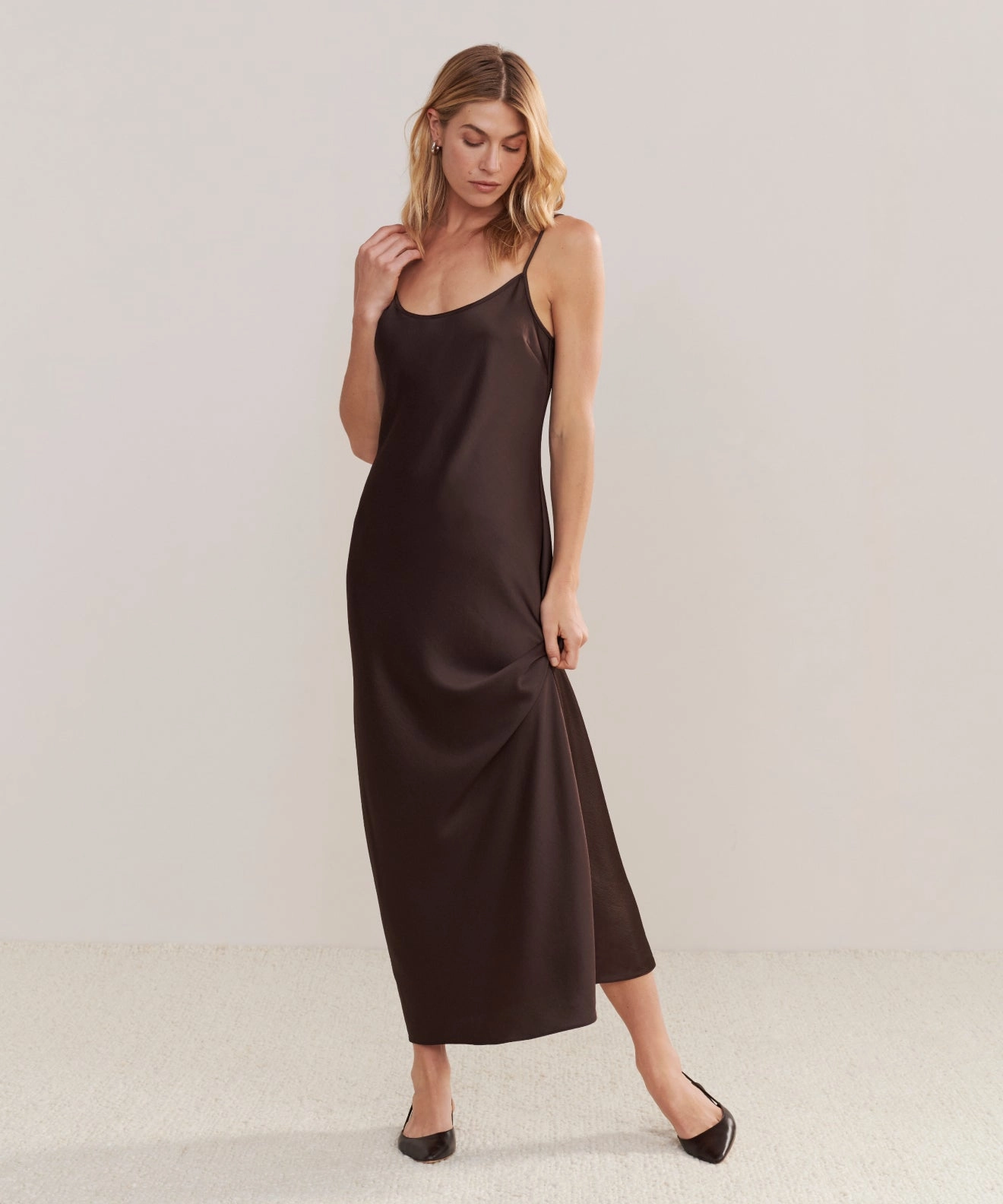 Cleo Slip Dress Peace Glow