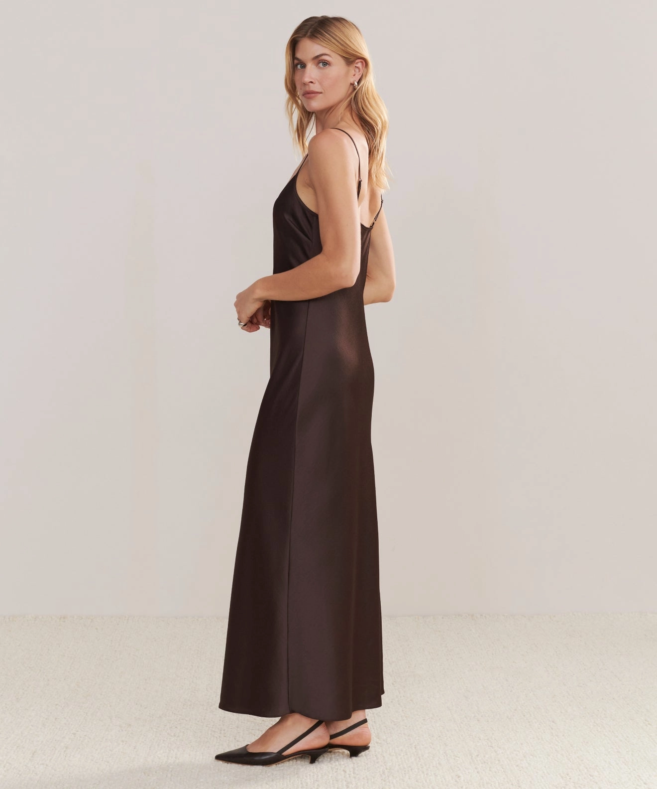 Statement-Piece Gentle Glow Cleo Slip Dress