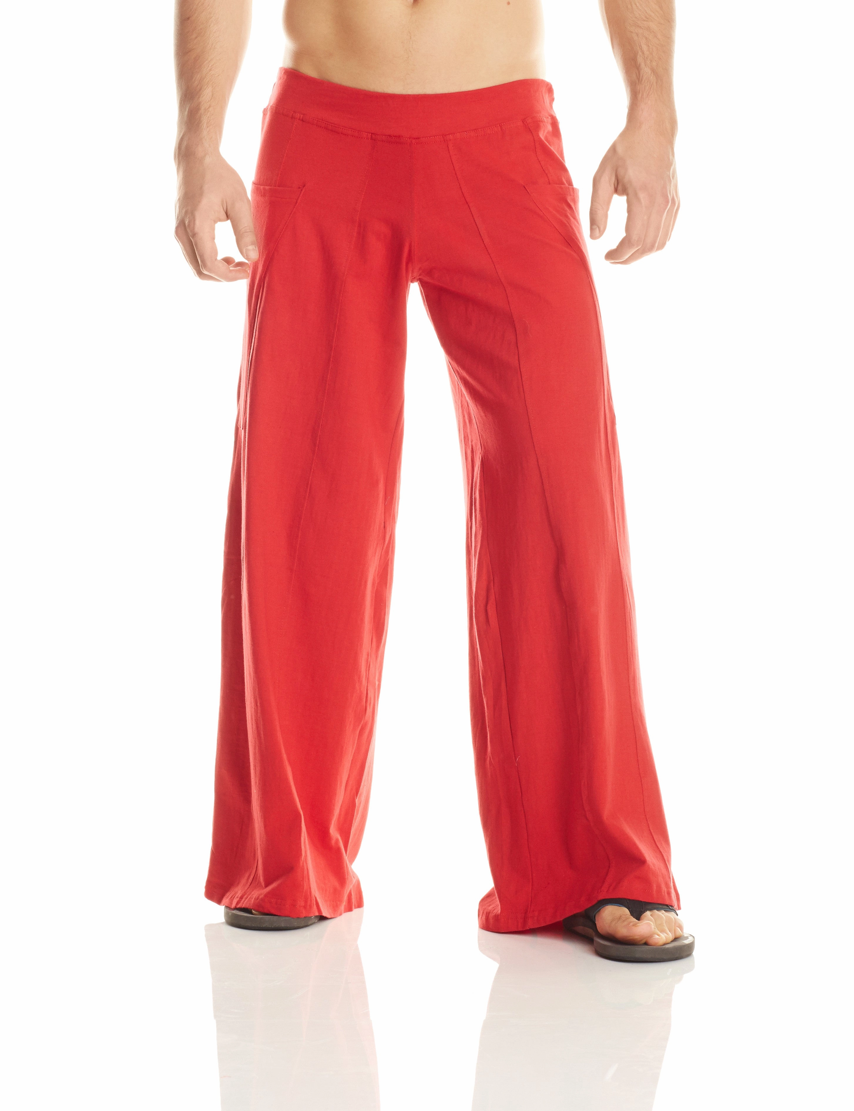 Relaxed Waist Unisex Yoga Pocket Pants