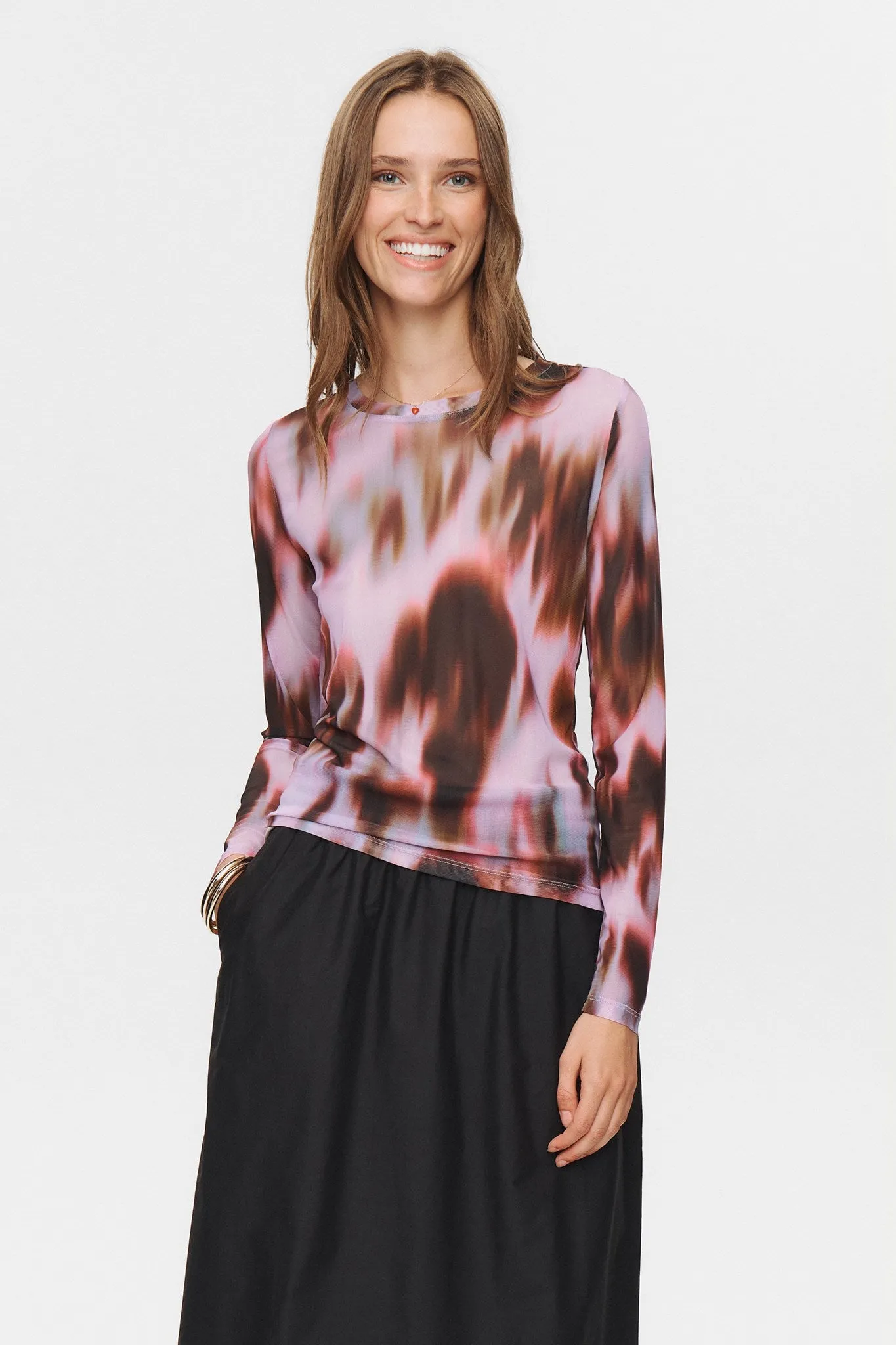 Anti Odor Finish Architectural Tailoring NULIANA LS TOP - Orchid Smoke