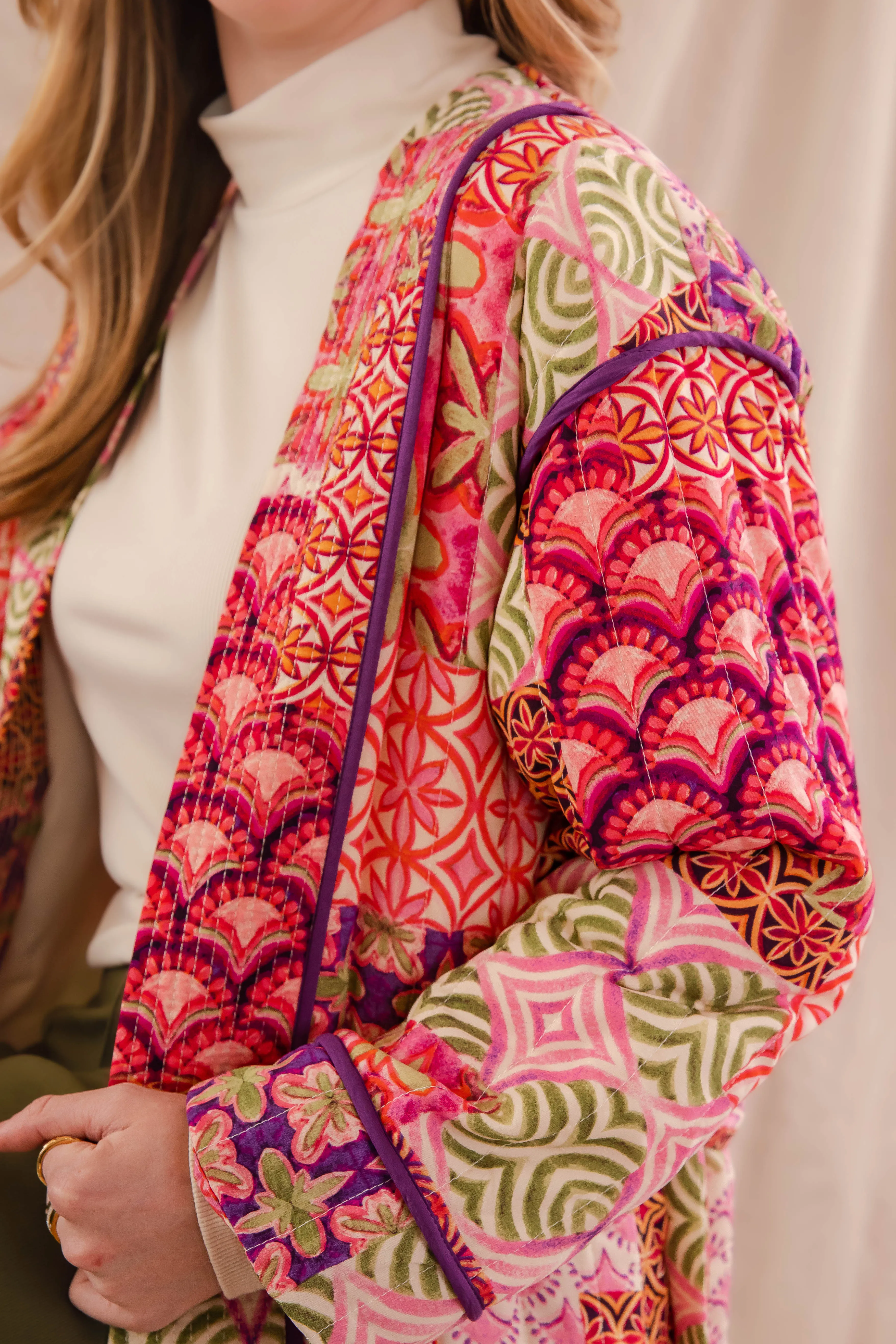 TexturedSurface SustainableBlend Unwritten Memories Jacket