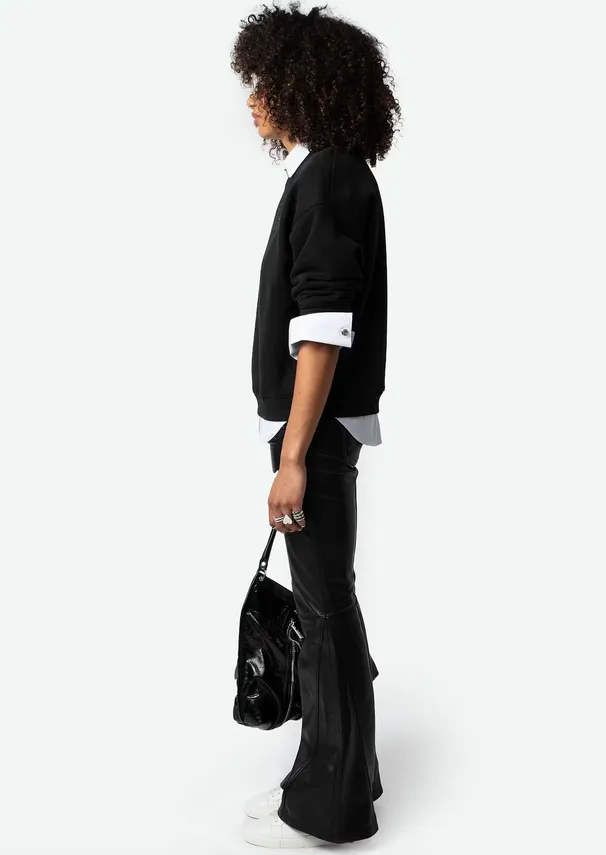 Interlock Weave Casual Tee Zadig & Voltaire Oscar Love Yourself Diamant?? Sweatshirt