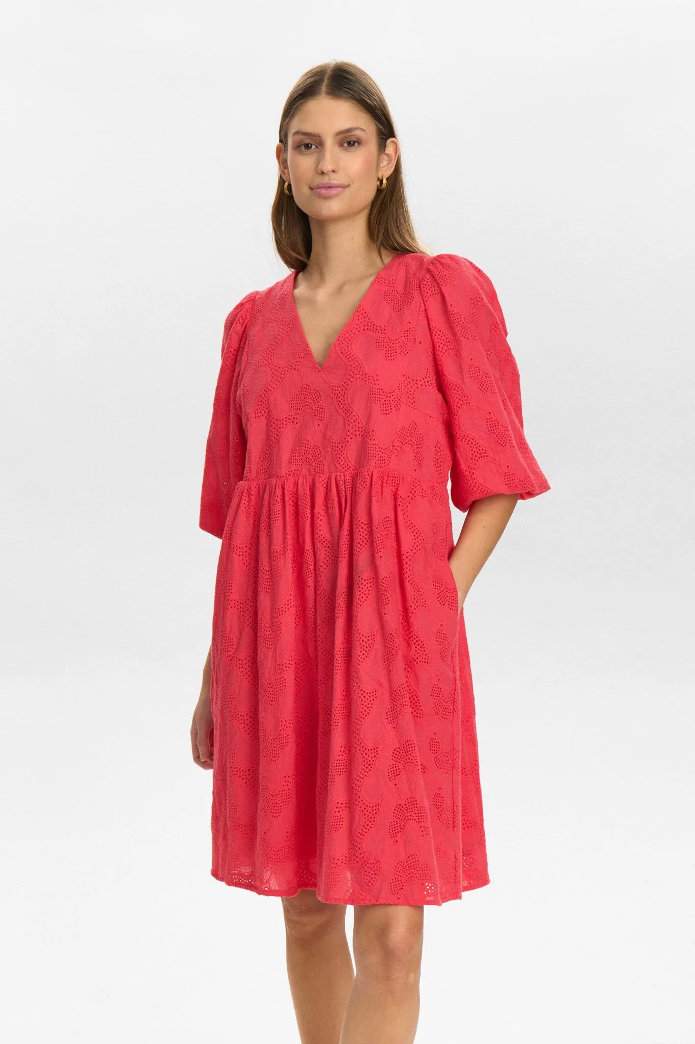 Cute Glow NUHENSLEY DRESS - Geranium