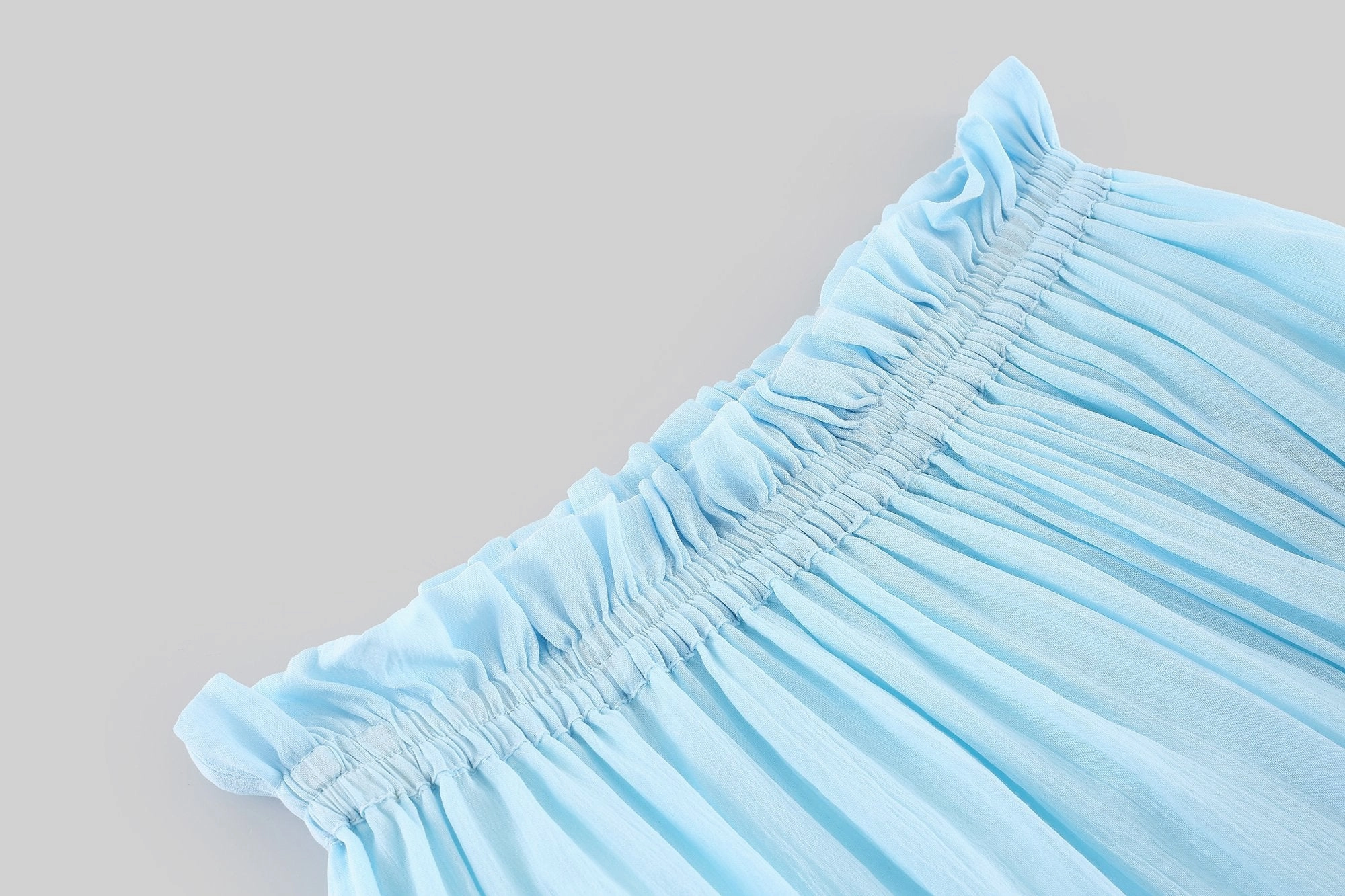 Tubular Knit Structure BreathableKnit Fabric Tulip 03 | Cotton Skirt