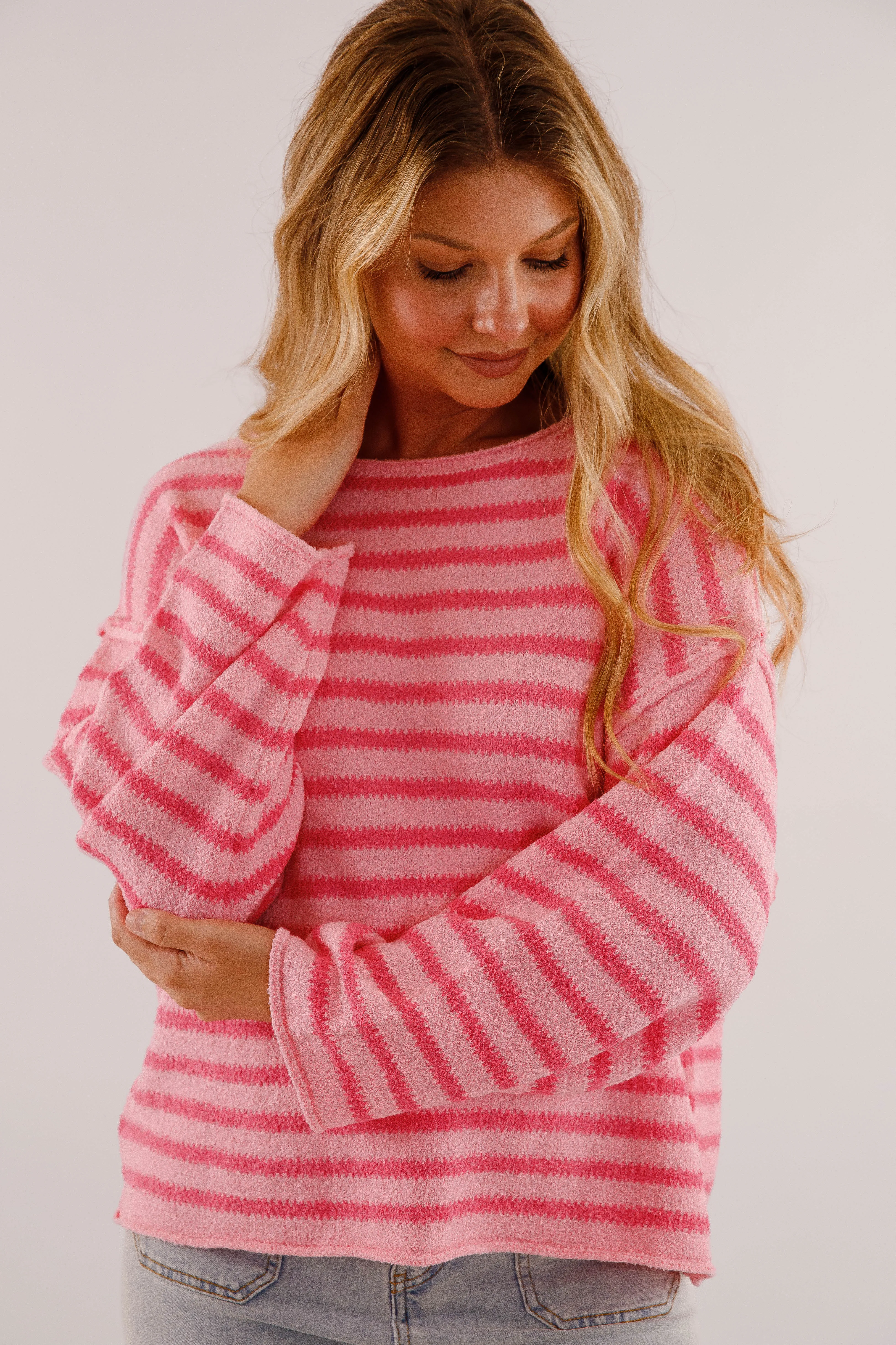 CompressionFit CarbonNeutral Production Better Perspective Sweater-Pink