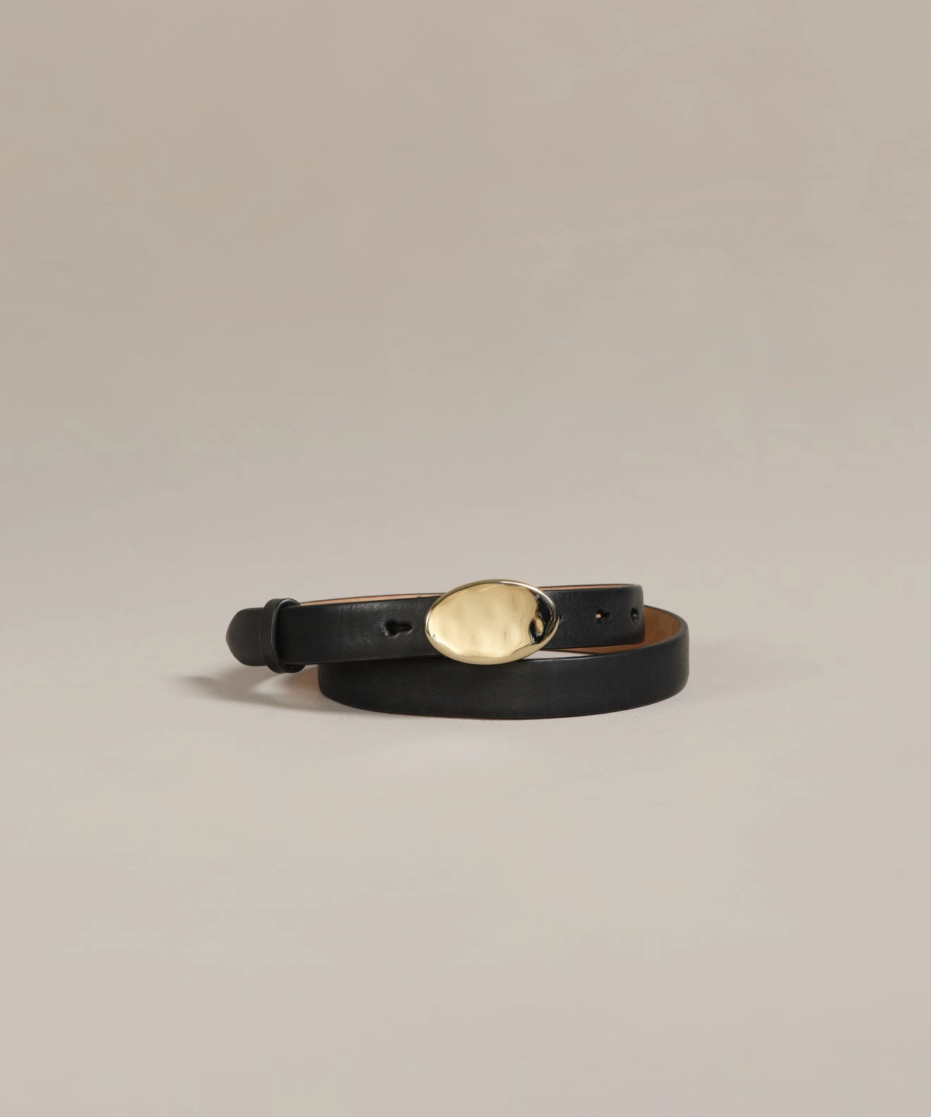 Leather Audrey Belt Bluesign Approved Material NonIrritatingEdges