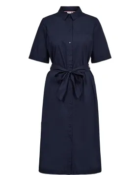 Easy Movement Everyday Ready NUGIANA SHIRT DRESS - Dark Sapphire
