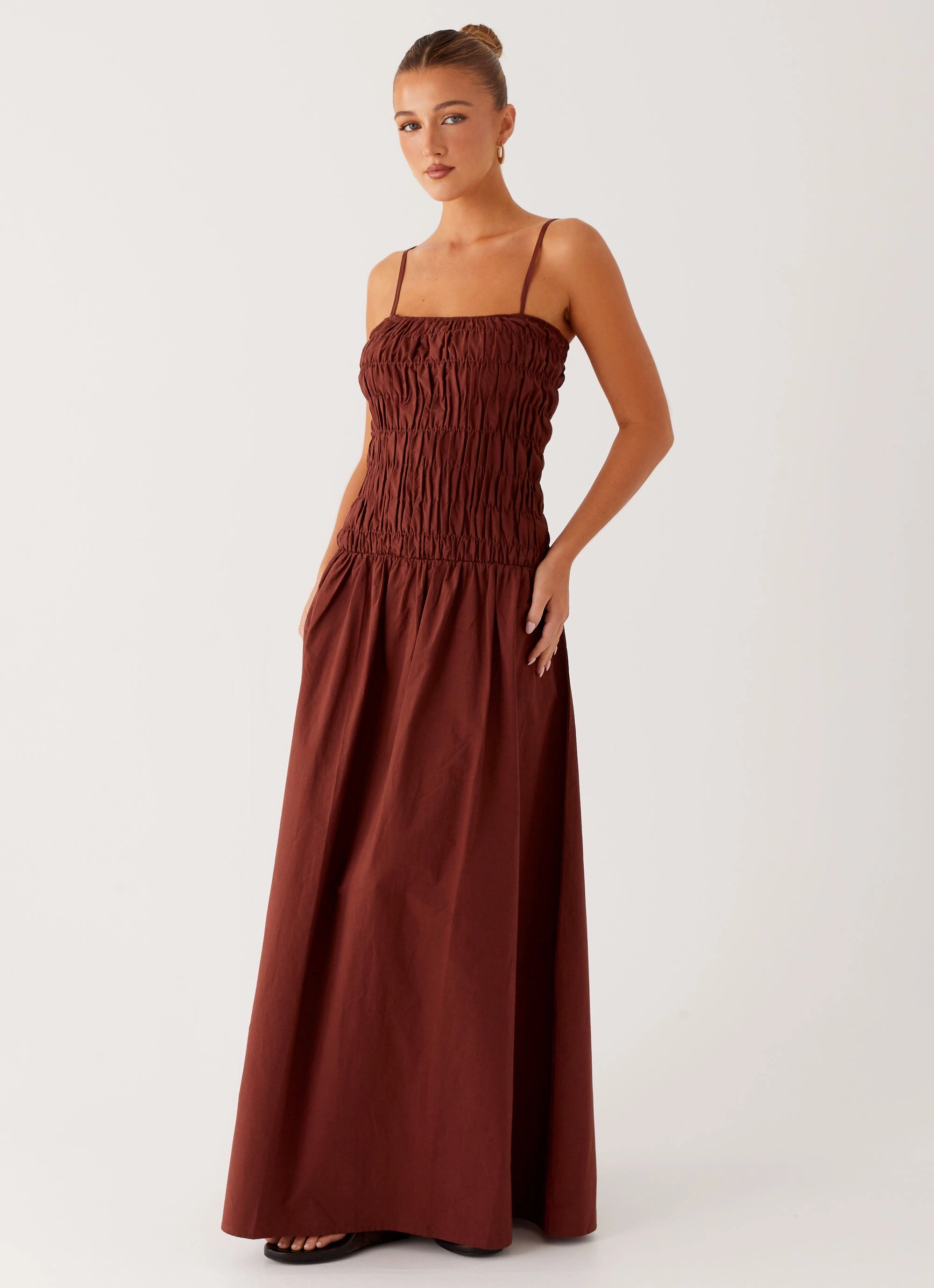 Brooke Maxi Dress - Chocolate All Moments