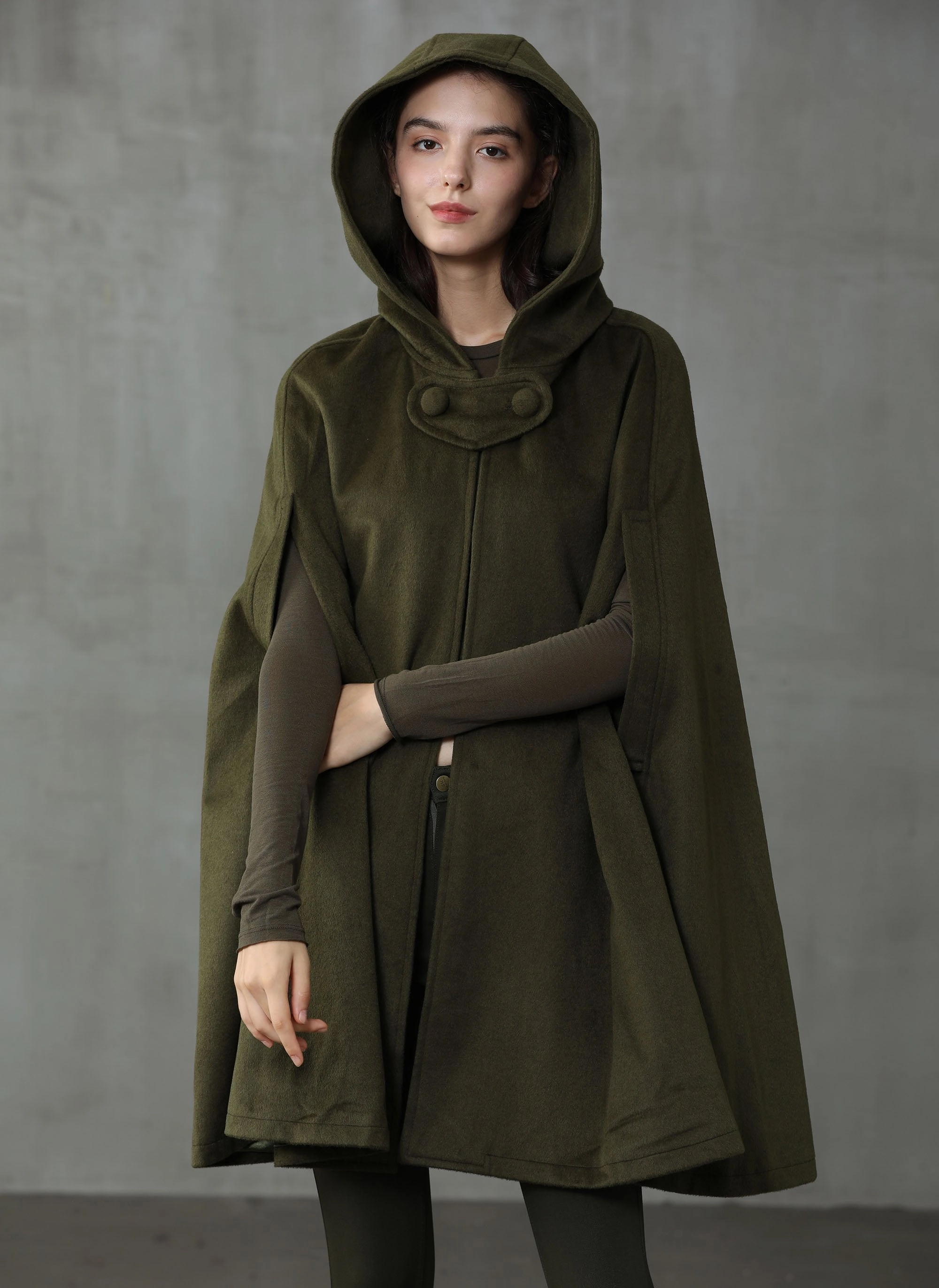 NonRestrictive Cut The New Yorker | Hooded Cashmere Cape