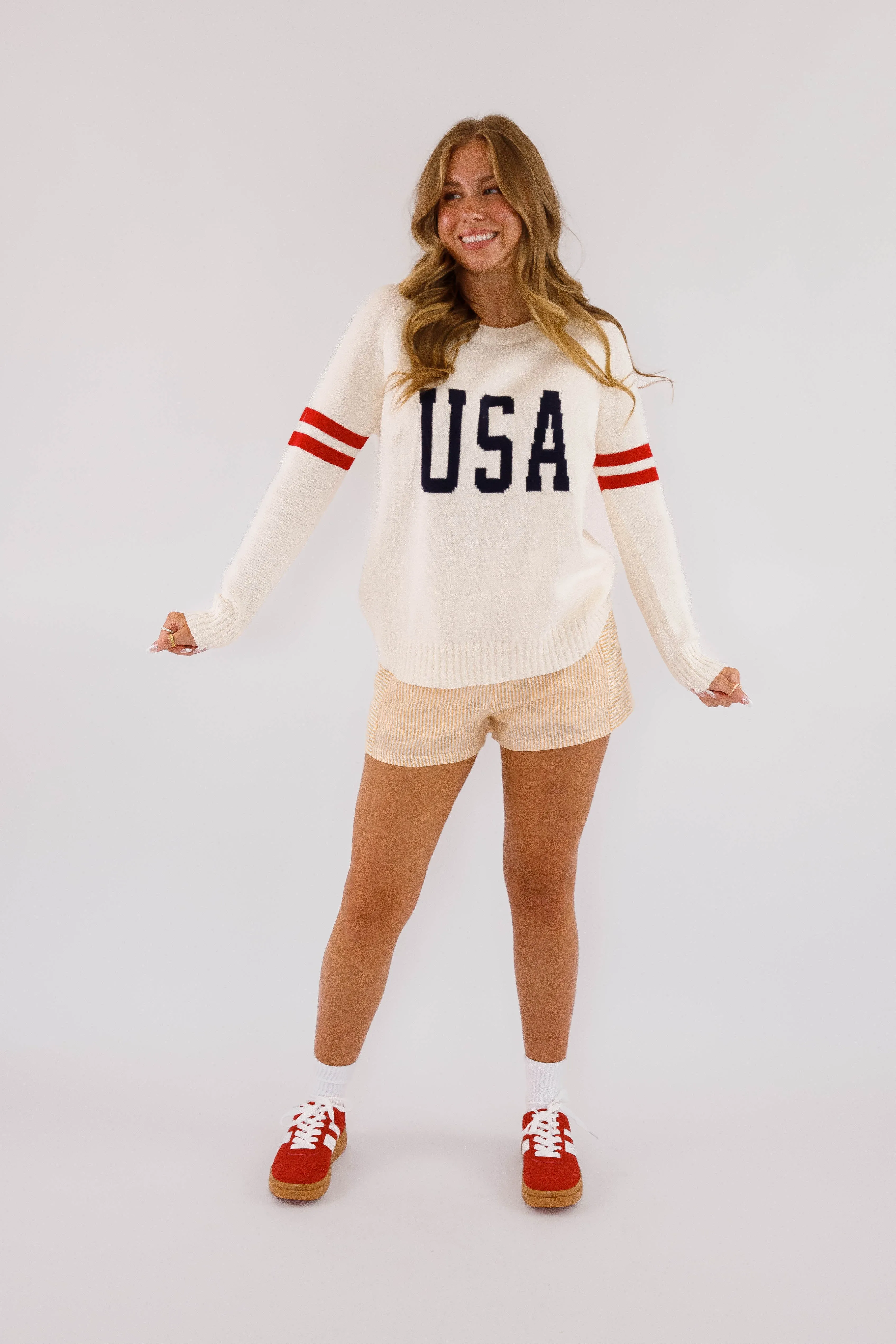 Very Fitting Shorts-Yellow Stripe Thermal Insulation Layer Recycled fibers