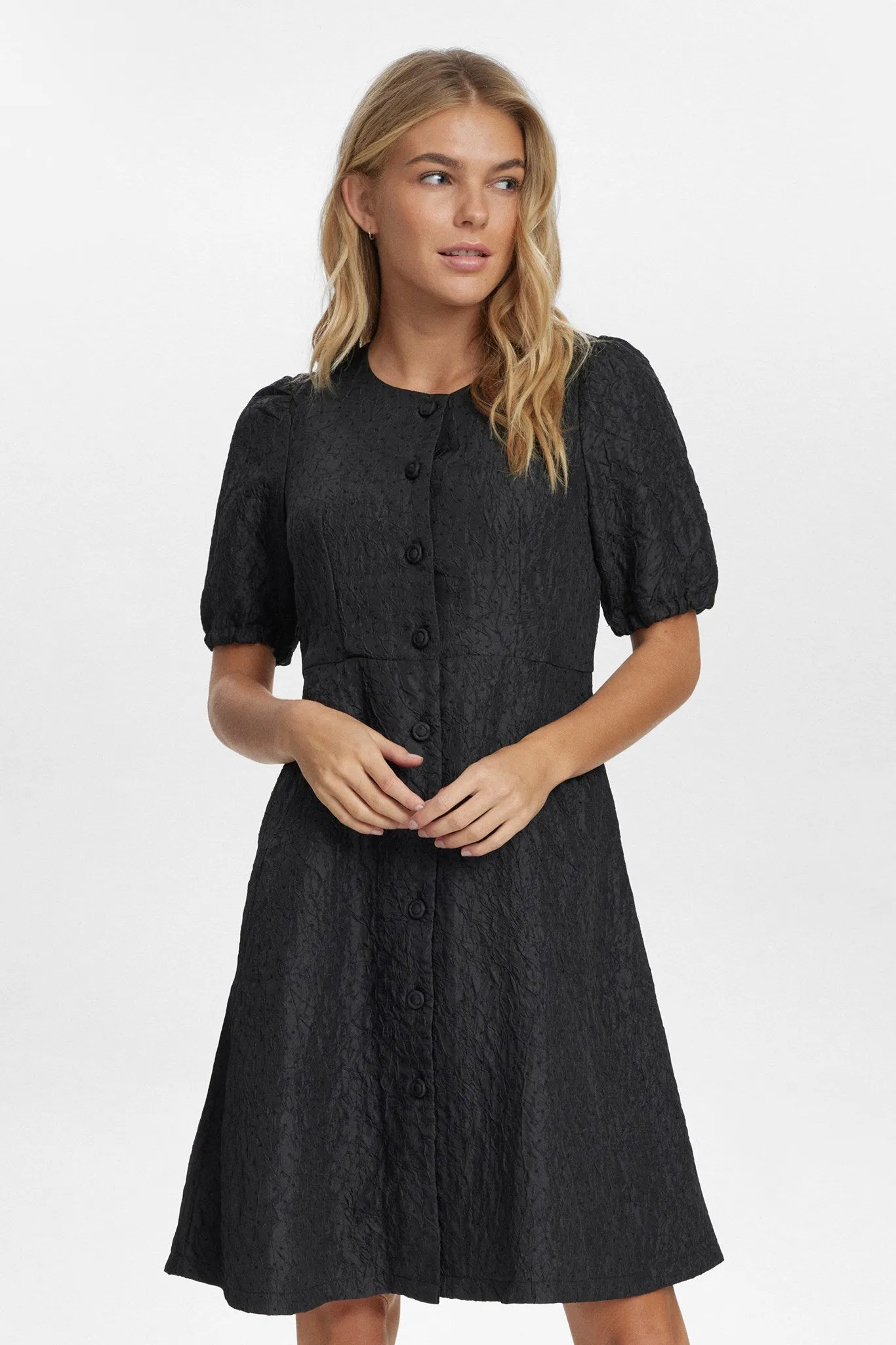 Perfect for Travel NUDANIELLE DRESS - Caviar