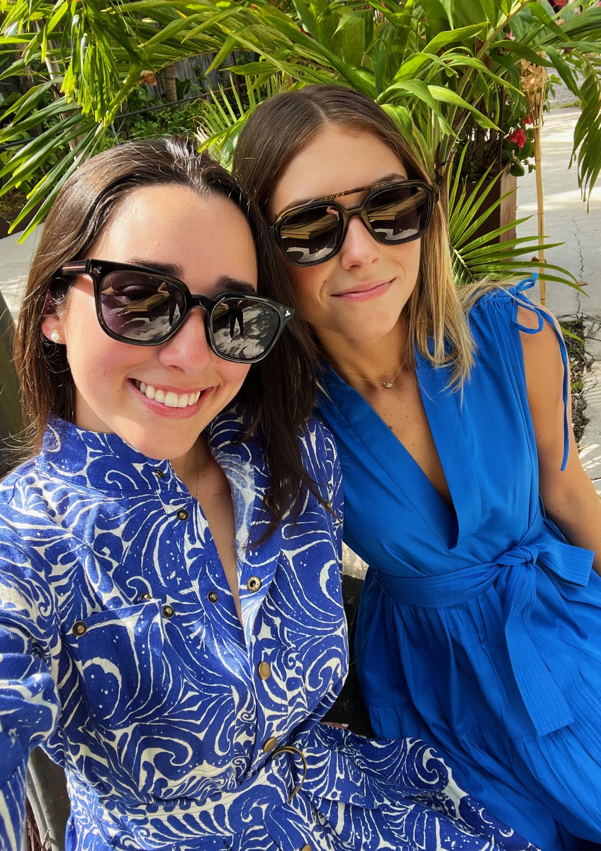 Virginia Midi Dress - Colbalt Soft Outfit