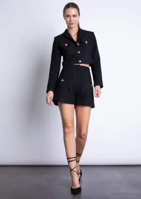 Functional Waist Day To Night Julia Tweed Shorts