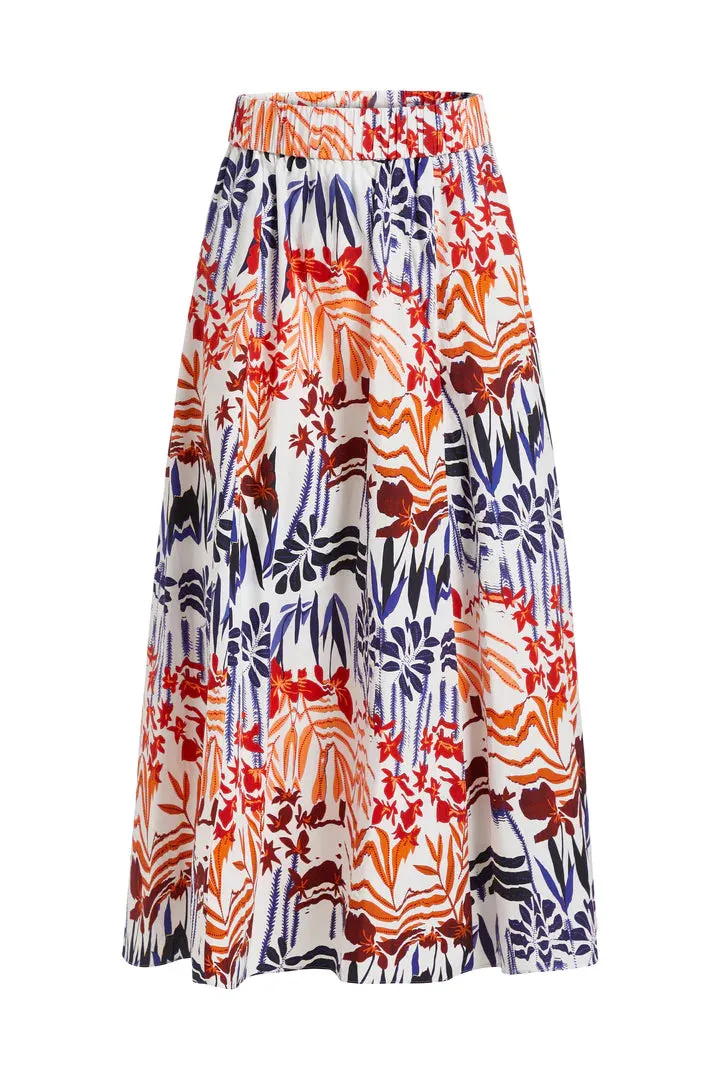 Marie Oliver Sasha Skirt in Leopard Lair High Durability Thread Adjustable Belt Loops