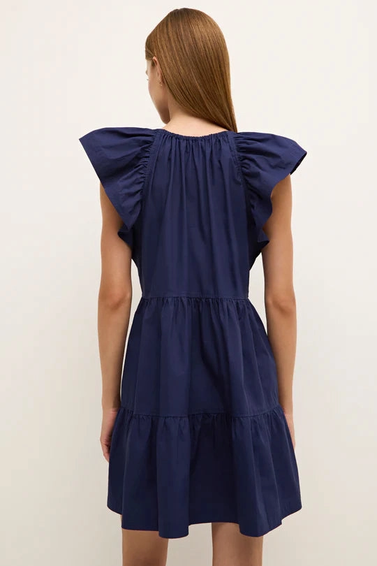 Golden Scene Fashionable Touch Marie Oliver Kara Dress Naval