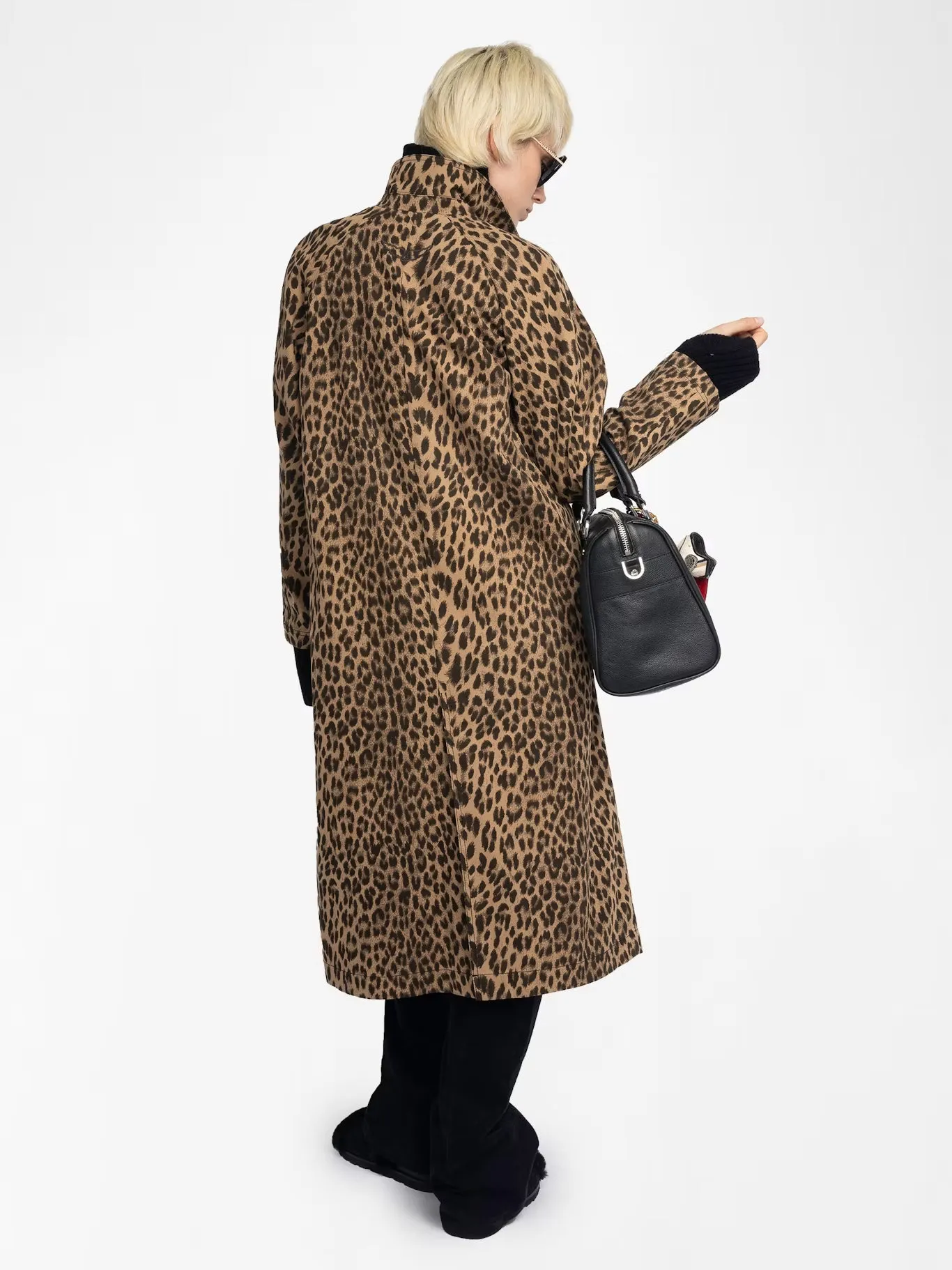 Layered Ventilation Panels Sleek Utility Zadig & Voltaire Mentle Coat